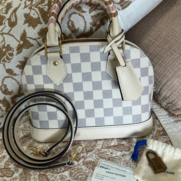 Louis Vuitton Alma BB Damier Azure - Picture 2 of 14